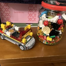 Lego pizza van and jar - lego, of