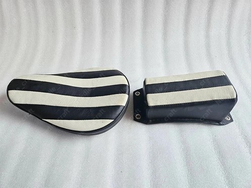 Black leather vert rib - leather,