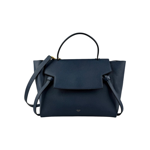 Celine blue grained leather - celine,