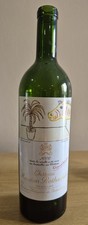 Empty Bottle Chateau Mouton Rothschild 2006 Wine Label Genuine
