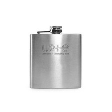 U2 official ex-tour hip flask