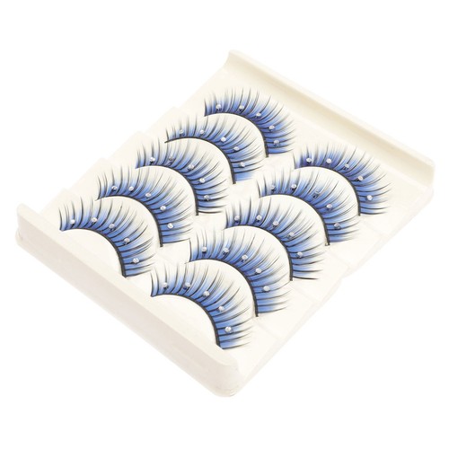 Pairs false lashes colored - 5,