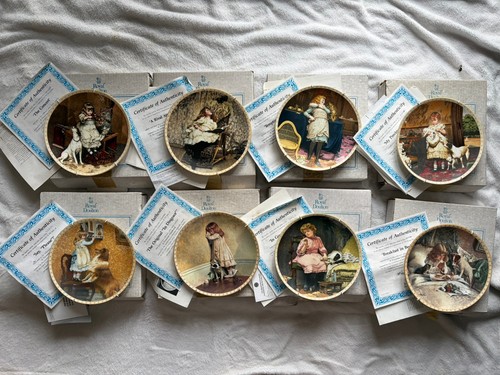 Complete set porcelain plates - set,