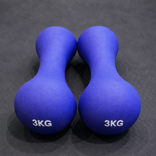 Neoprene dumbbells 2kg - dumbbells,
