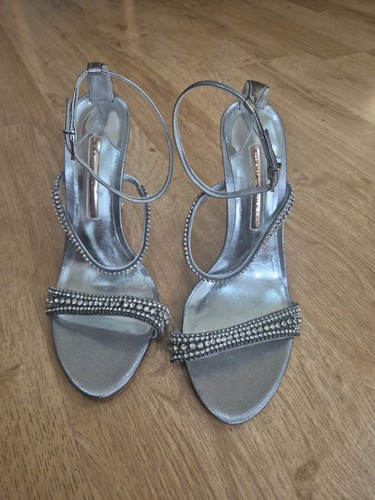 Sophia webster silver stiletto - webster,