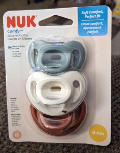 Nuk silicone pacifiers set - pacifiers,