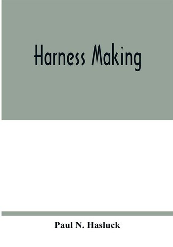 Harness making paperback - harness,