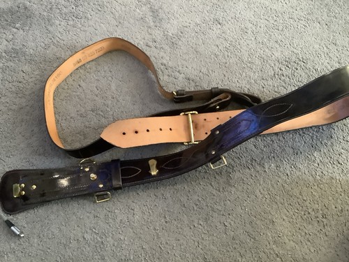 Sam browne belt brown - sam, leather