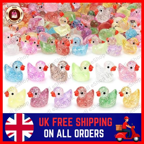 100pcs mini ducks colors - 100pcs, ducks,