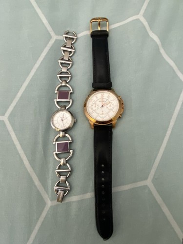 Pair fossil watches ladies - of,