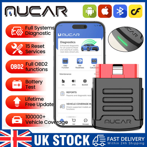 Mucar bt200 pro obd2 scanner - obd2,