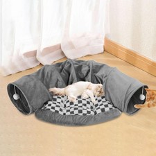 Cat Tunnel Mat with Hanging