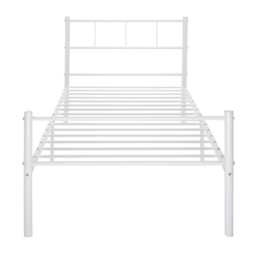 Simple budget metal - metal, bed