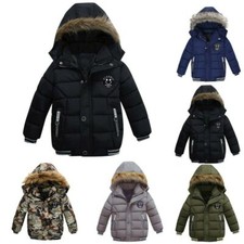 Kids Baby Girls Boys Coat
