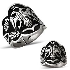 Hand Made pure 925 Silver Sterling man Ring Ertugrul thumb RRP £50