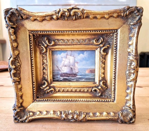 Vintage miniature artwork - vintage,