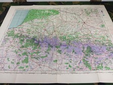 WW2 RAF map of FRANCE entitled