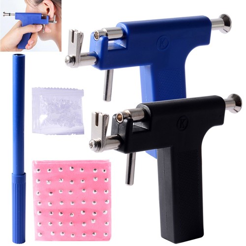 Ear piercing gun machine with - ear,