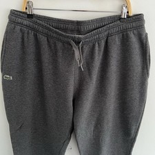 Lacoste Joggers Size FR 8 3XL XXXL Mens Grey Sport Casual Tracksuit Bottoms