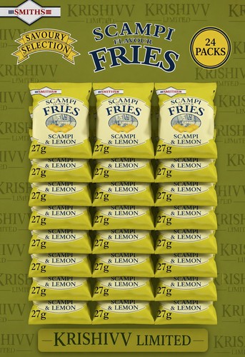 Scampi fries card pack - fries, of