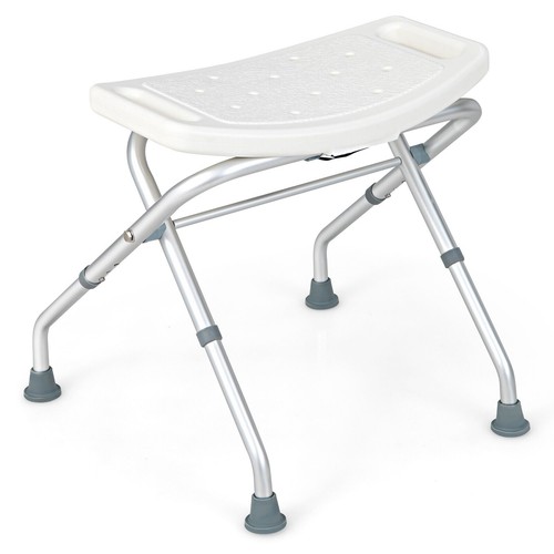 Folding shower stool height - folding,