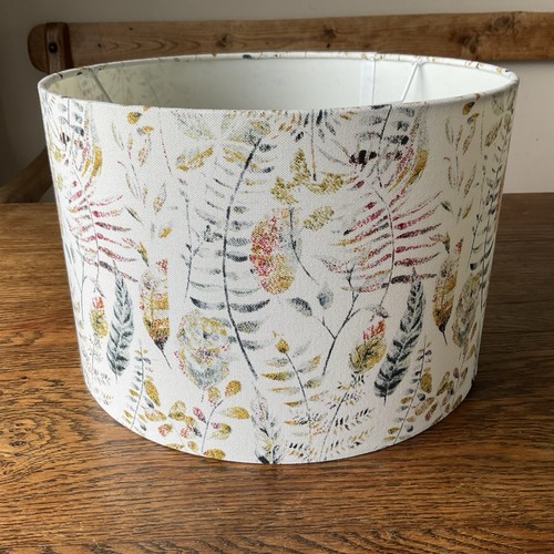 30cm fabric drum lightshade - drum,