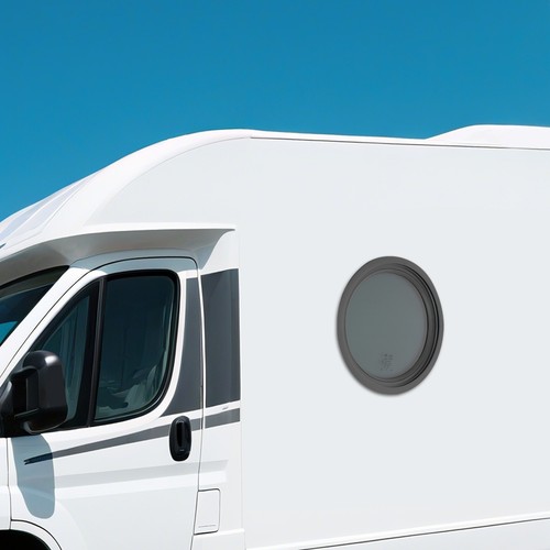 13in round fixed - round, rv