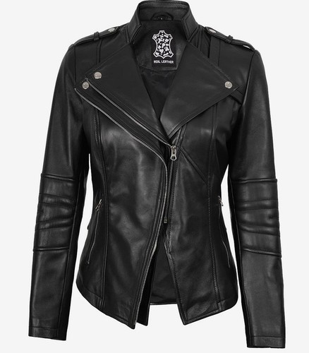 Women black asymmetrical - women's,