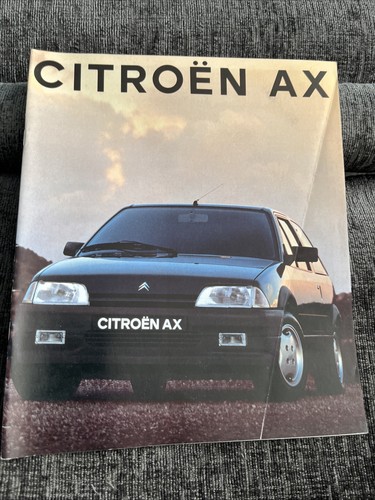 Citroen car brochure - citroen, aug