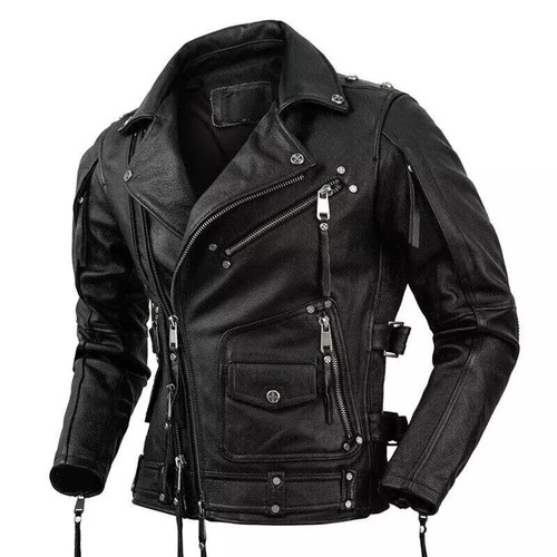 Men vintage biker cafe - men’s,