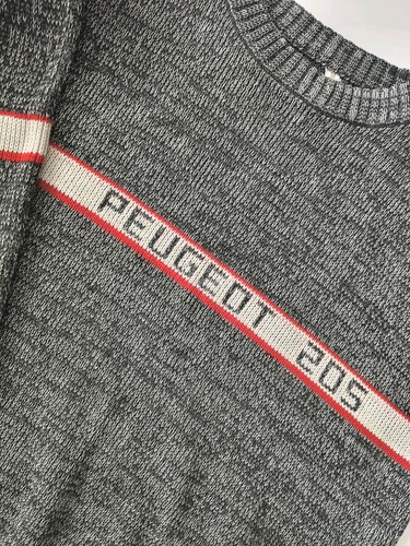 Vintage peugeot 205 sweatshirt - peugeot,
