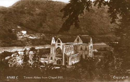 Tintern abbey from chapel - abbey,