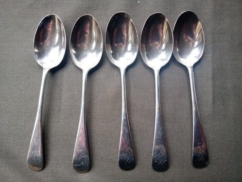 Set antique sterling - set, of