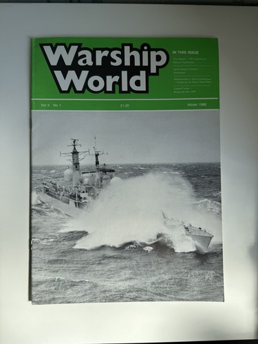 Warship world magazine volume - warship,