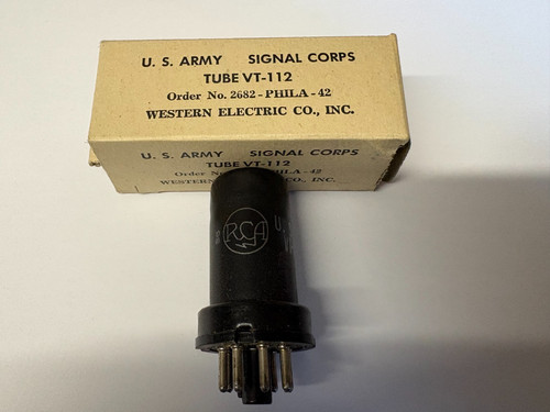 Rca 6ac7 metal vt112 - rca, old