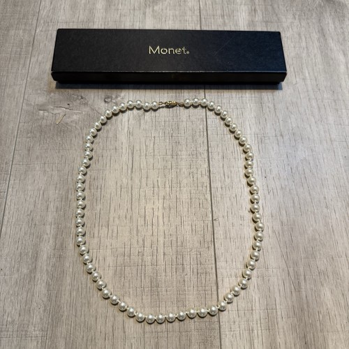 Monet pearl necklace - monet,