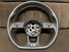 17-20 MK3 8V AUDI A3 S LINE FLAT BOTTOM STEERING WHEEL PADDLESHIFT 8V0419091CN