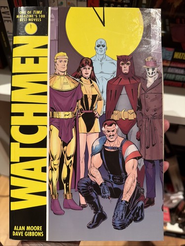 Watchmen graphic novel alan - watchmen,