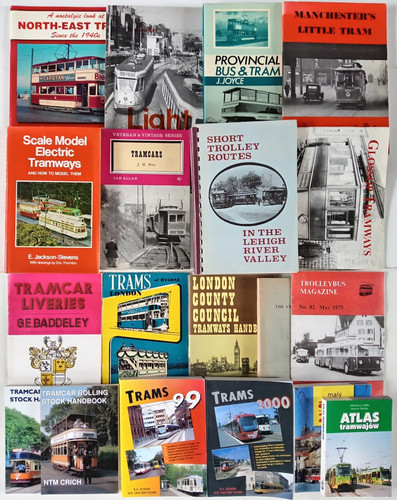 Various tram magazines - magazines, books