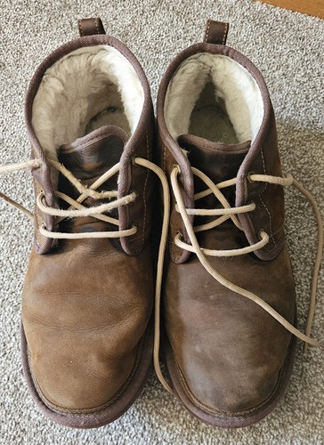 Ugg mens brown leather lace - brown,
