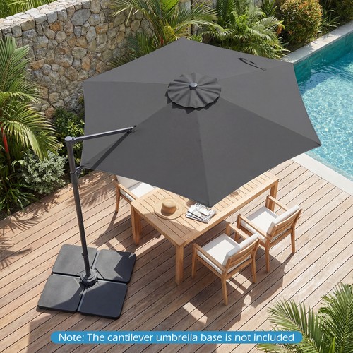 292cm patio cantilever - 292cm,
