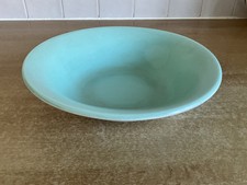 Poole Twintone Pottery - Ice Green & Seagull C57 - 25.5 cm Serving Bowl