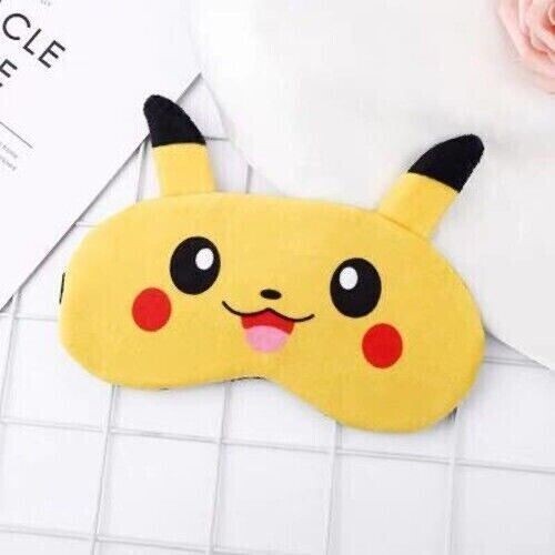 Unicorn fluffy plush eye mask - eye,