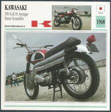 EDITO-SERVICE CLASSIC MOTORCYCLES-1968-KAWASAKI-350-SS AVENGER STREET SCRAMBLER