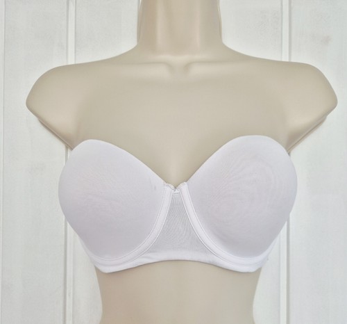 Primark white strapless - white,