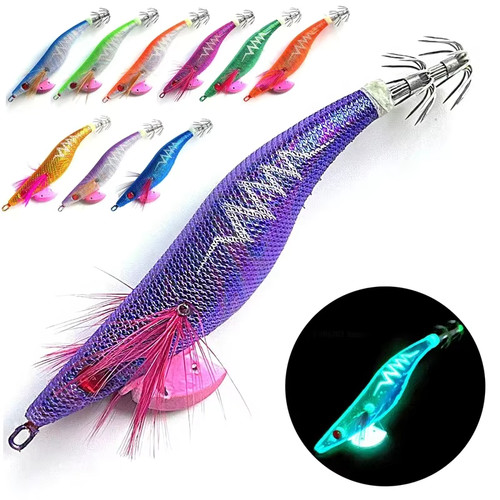 Glow wood shrimp luminous bait - shrimp,