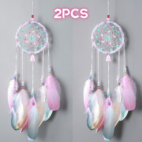 2pcs feather dream catcher - 2pcs,