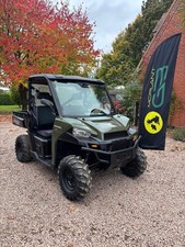 Polaris Ranger Diesel UTV ATV  Mule Gator 2018 4x4 Tip LOW HRs Tow Pack