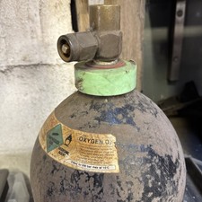 Oxygen Gas Bottle / Cylinder  - Large Full Size