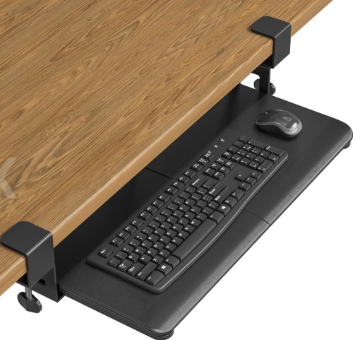Under desk keyboard - keyboard, tray